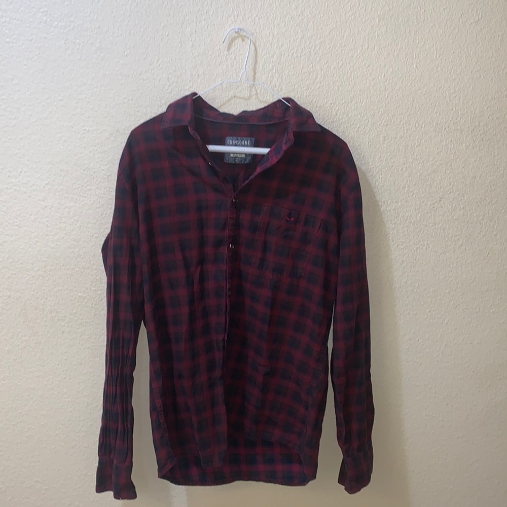Red and Black Plaid Flannel